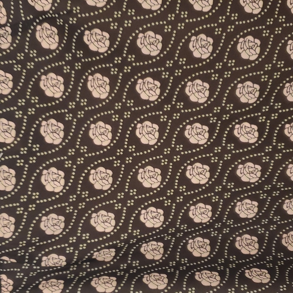 Ann taylor Floral brown skirt with Ruffles Size 12P - Picture 4 of 11